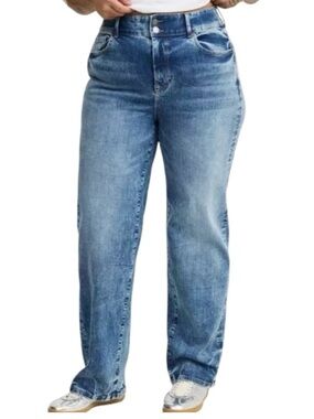 torrid | 90’s Piece of Cake High-Rise Straight Leg Jeans